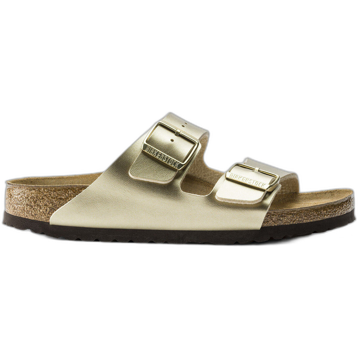 BIRKENSTOCK  Arizona Birko-Flor Gold (Women's)  Béžová