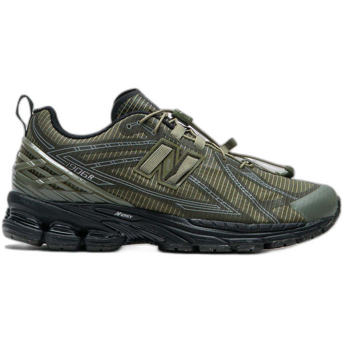New Balance  1906R No Sew Pack Dark Olivine  Zelená