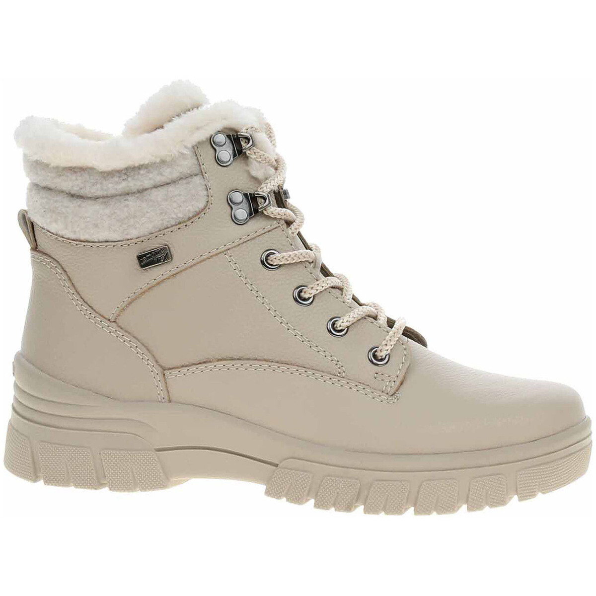 Remonte  Dámská kotníková obuv  D0E71-60 beige kombi  Béžová