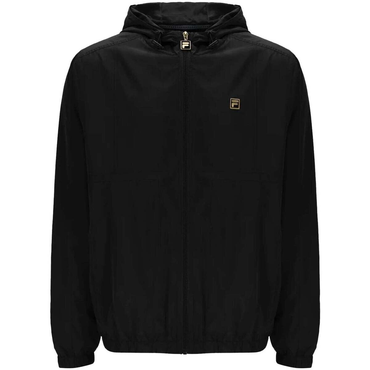 Fila  Ian Full Zip Hooded Jacket Black  Černá