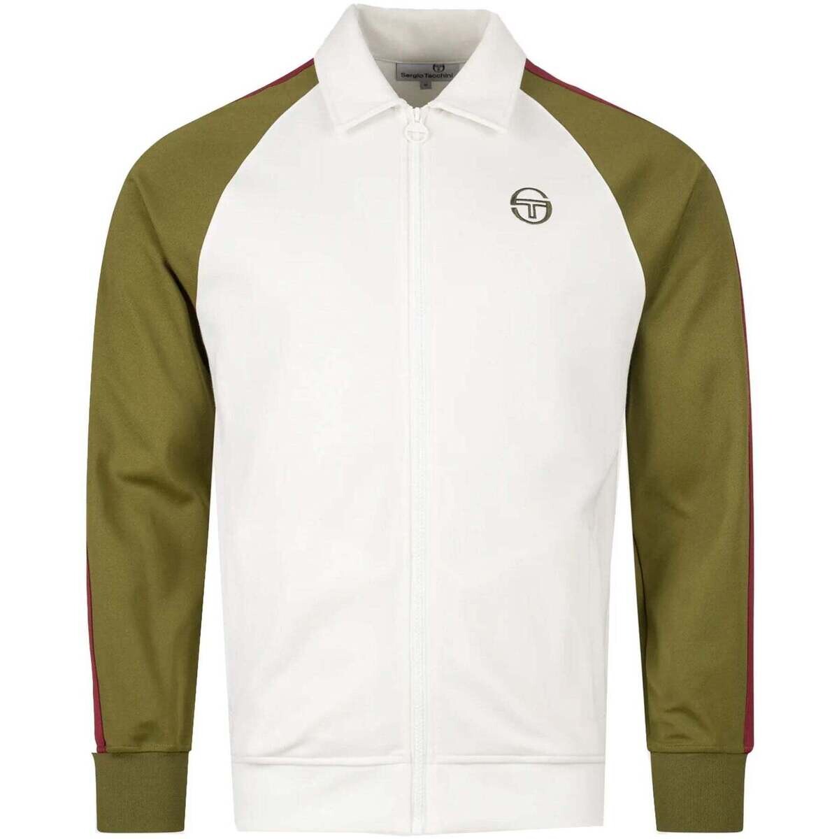 Sergio Tacchini  Renshaw Track Top Gardenia/Avocado  Bílá