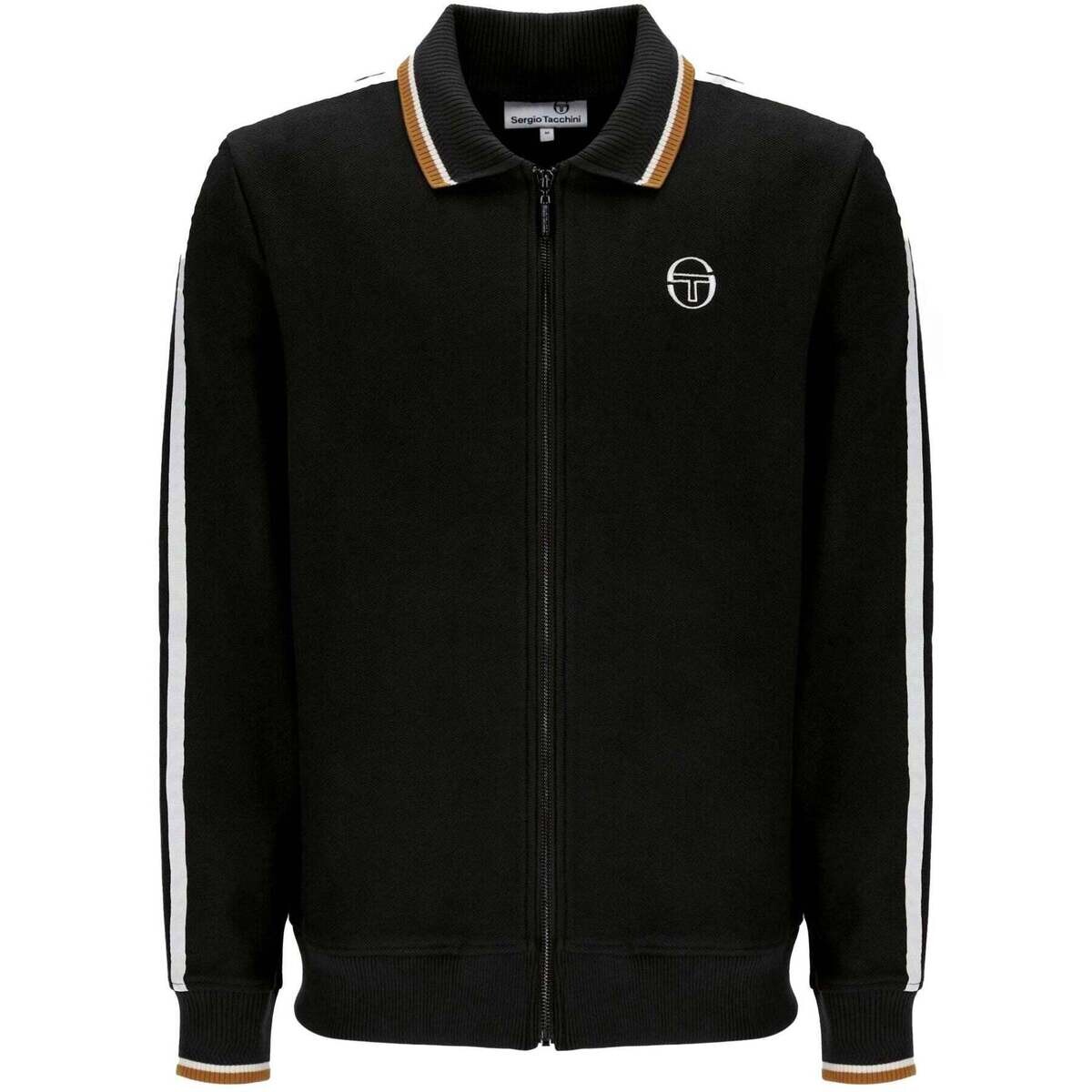 Sergio Tacchini  Giorno Track Top Jacket Black  Černá