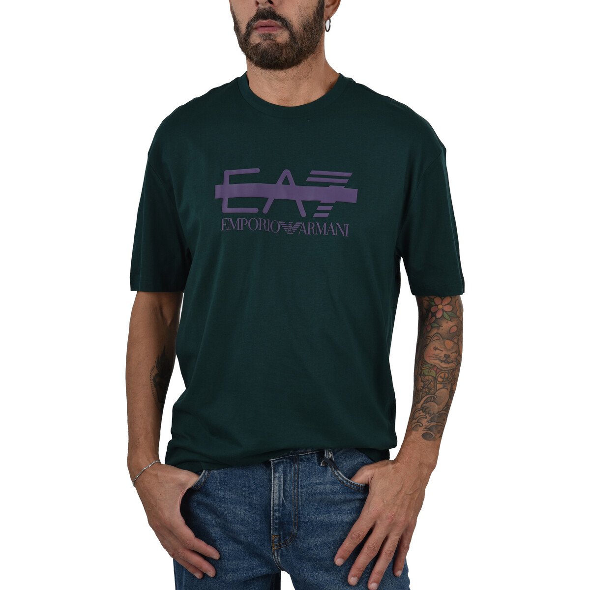 Emporio Armani EA7  7M001129AF10375  Hnědá