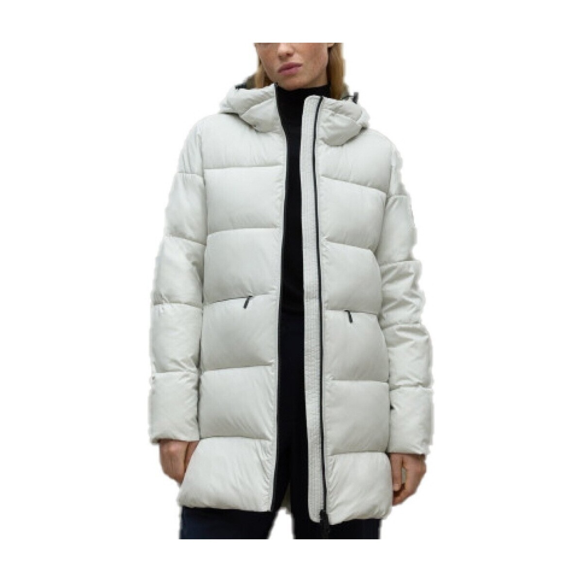 Ecoalf  MARANGU JACKET WOM  Bílá