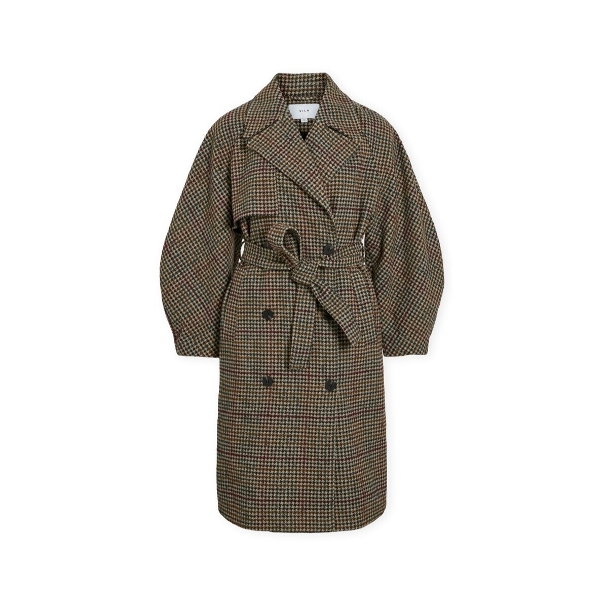 Vila  Hunter Jacket - Natural Melange  Hnědá