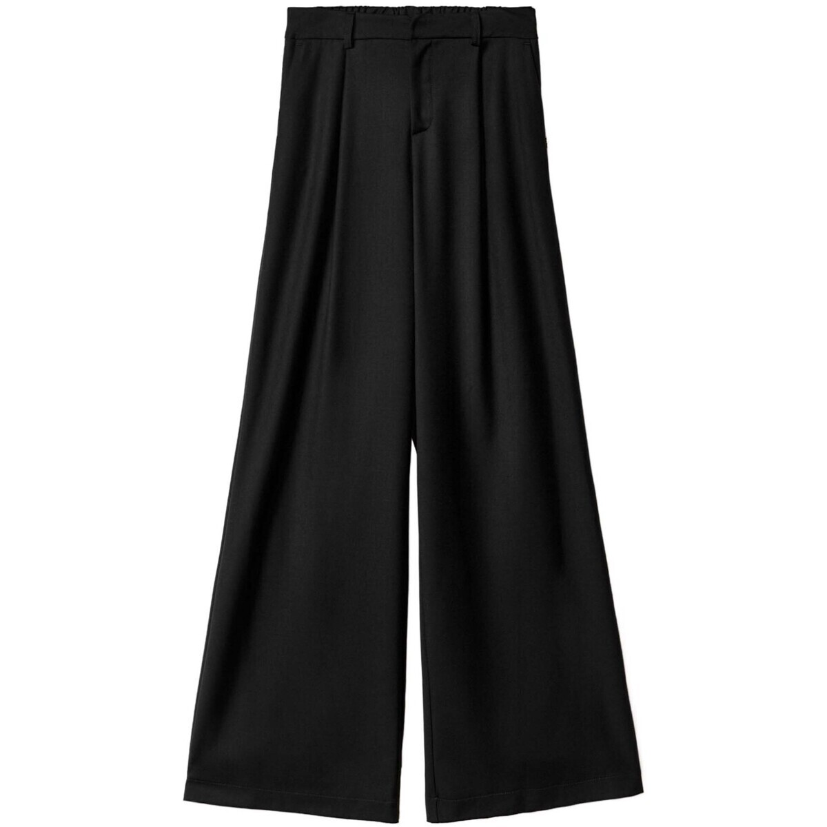 Hinnominate  Over In Twill Con Pences E Elastico Sul  Černá