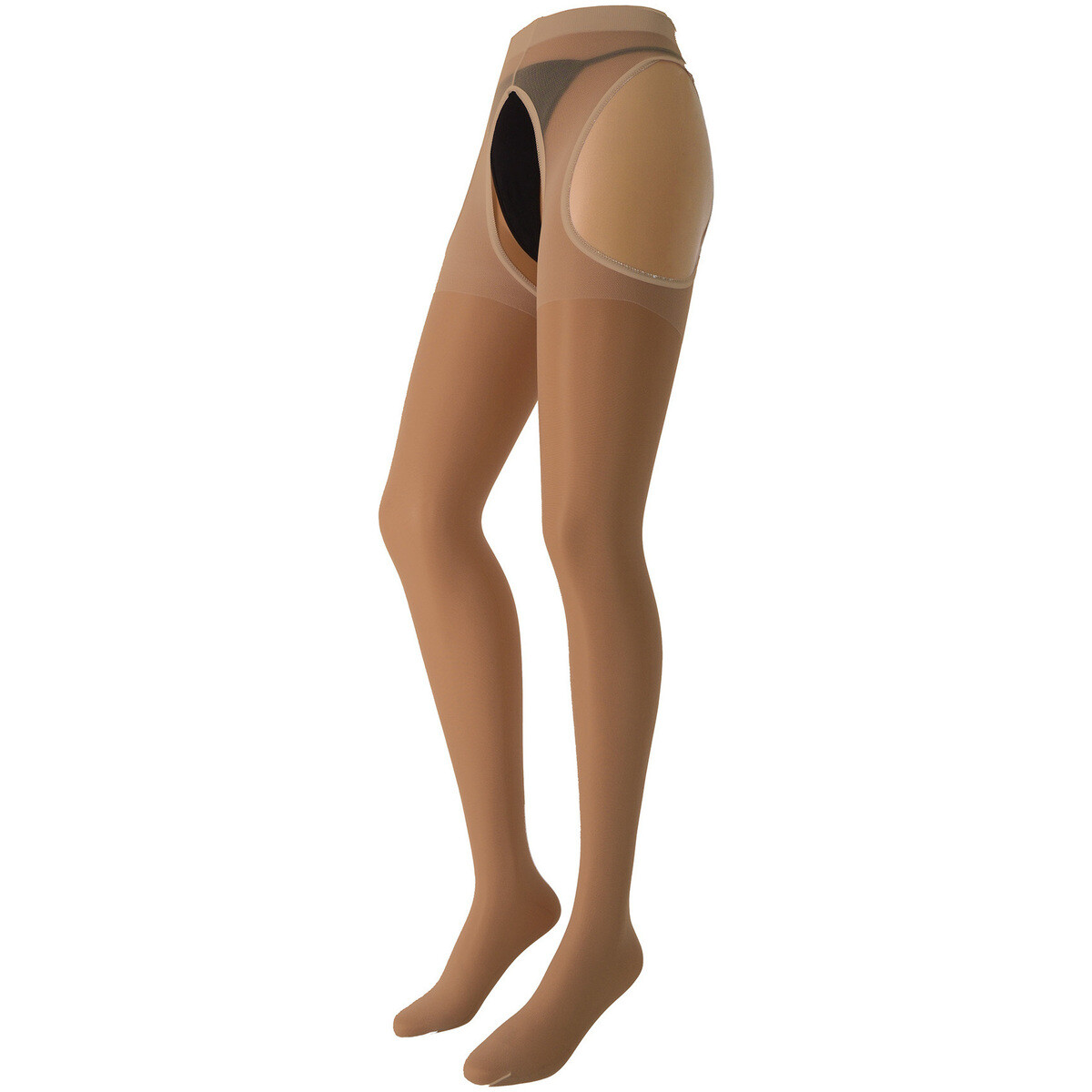 Trasparenze  Collant Aperti 15 Denari Scandal  Růžová