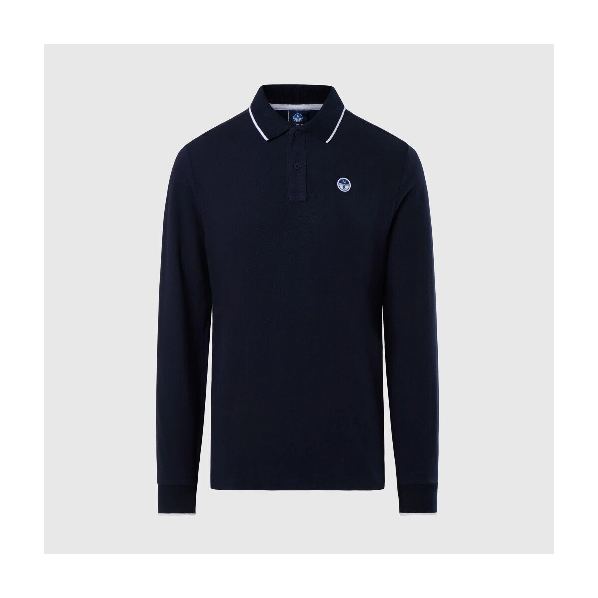 North Sails  POLO LONG SLEEVE  Modrá
