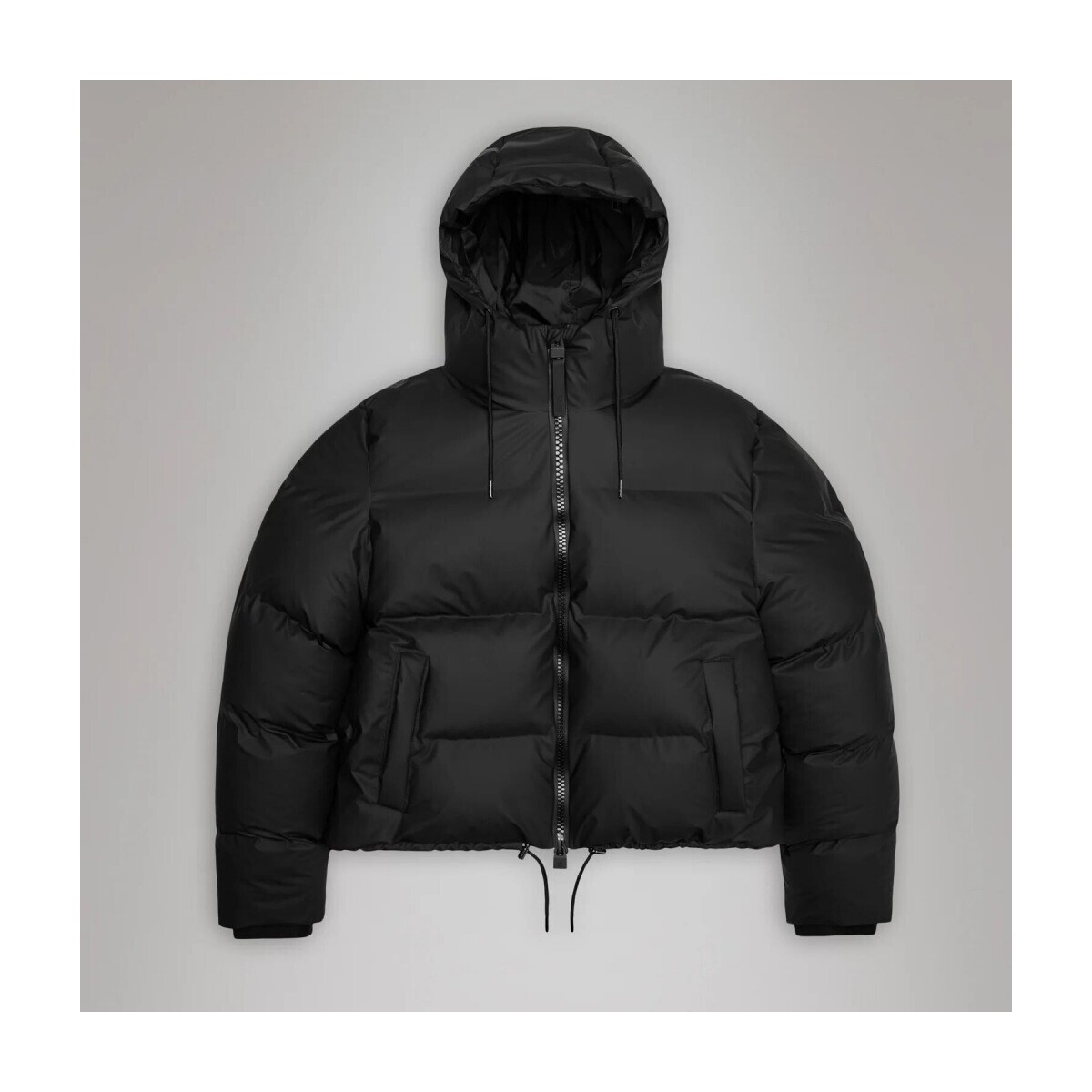 Rains  ALTA SHORT PUFFER JACKET W3T  Černá