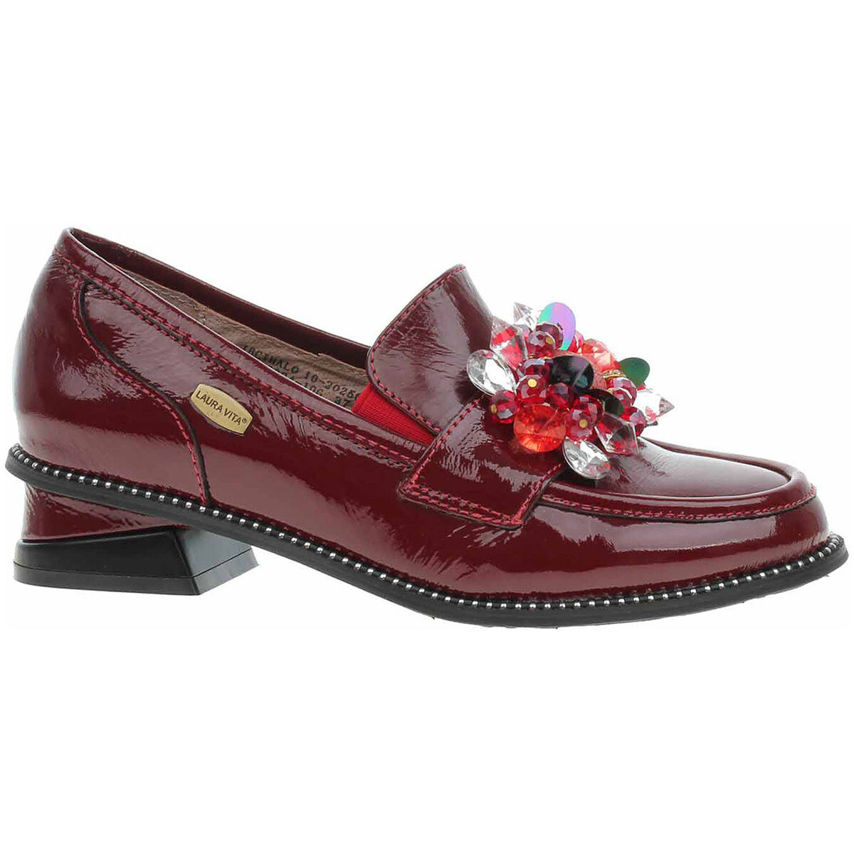 Laura Vita  Dámské mokasiny  Ibcihalo 10 wine