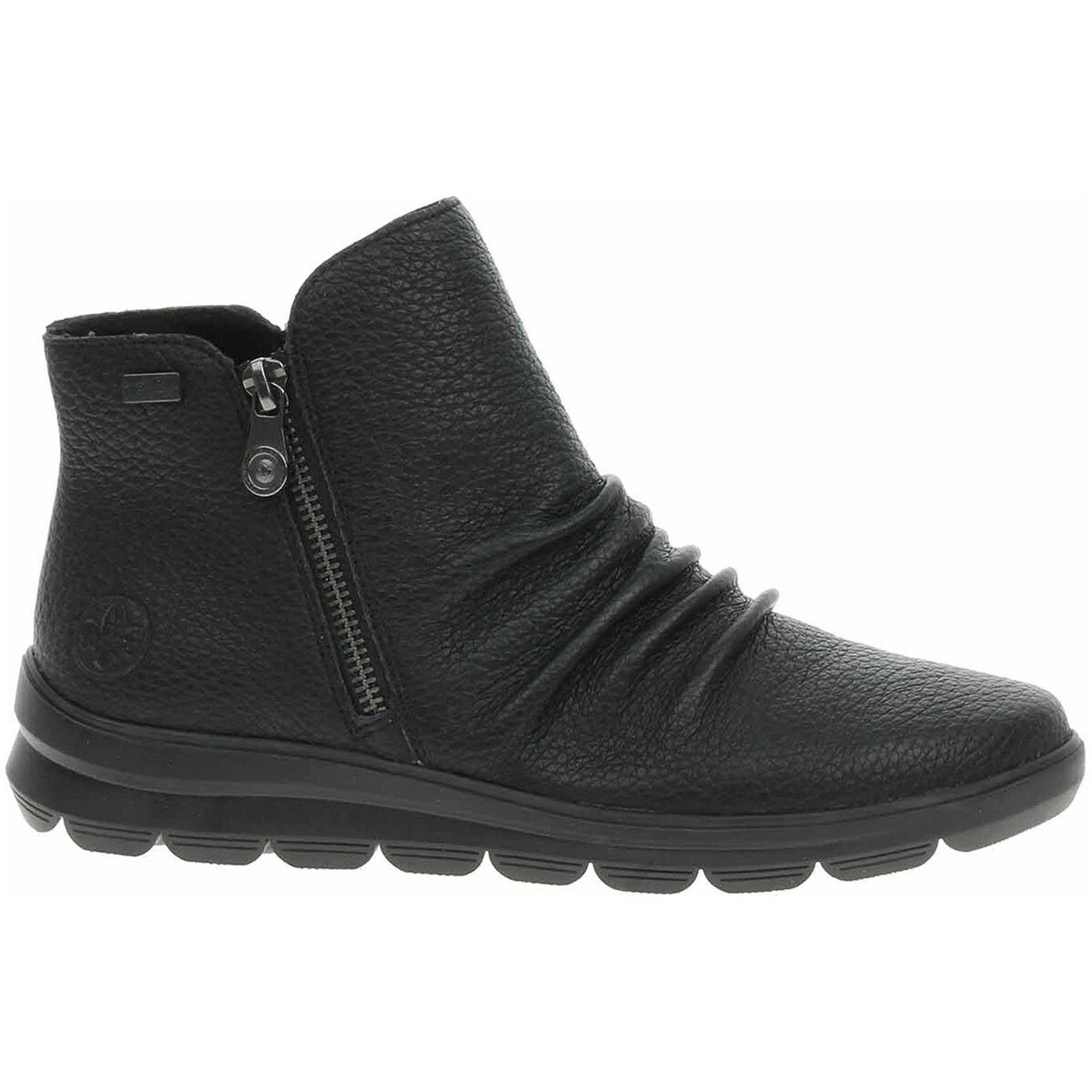 Rieker  Dámské polokozačky  Z0056-00 schwarz  Černá
