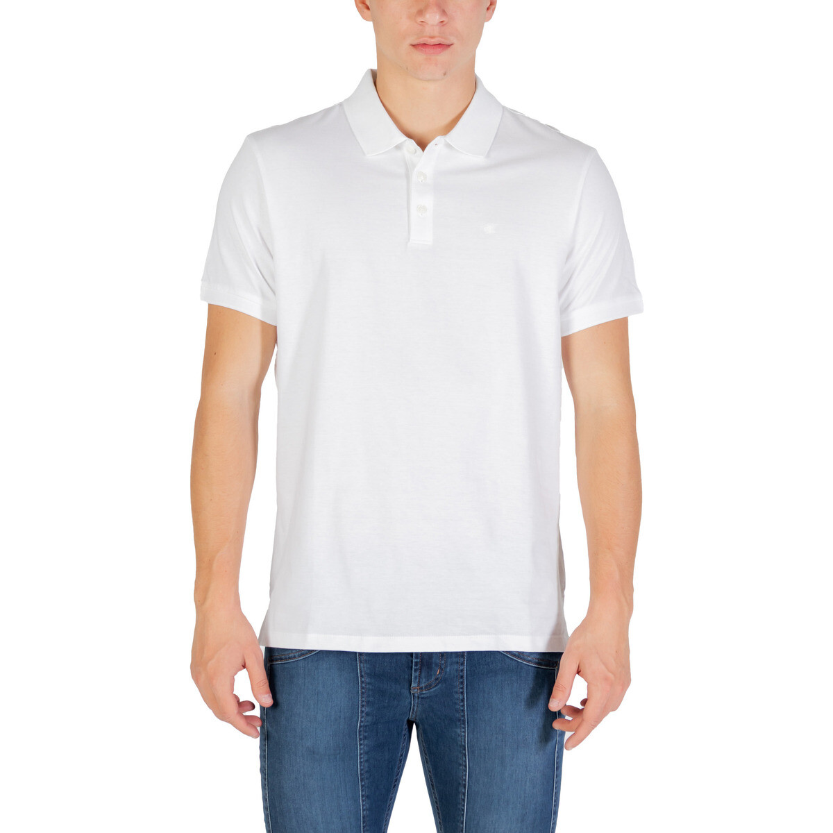 Calvin Klein Jeans  SS CLASSIC MONOGRAM POLO LV04RD255G  Bílá