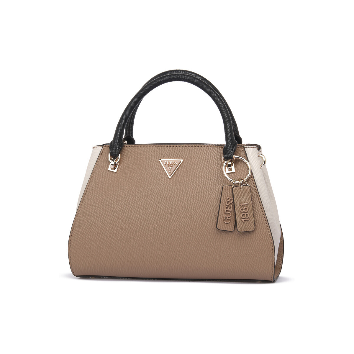 Guess  TNM NOELLE LUXURY SATCHEL  Hnědá