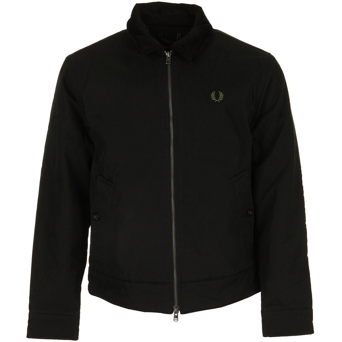 Fred Perry  Cotton Caban Jacket  Černá