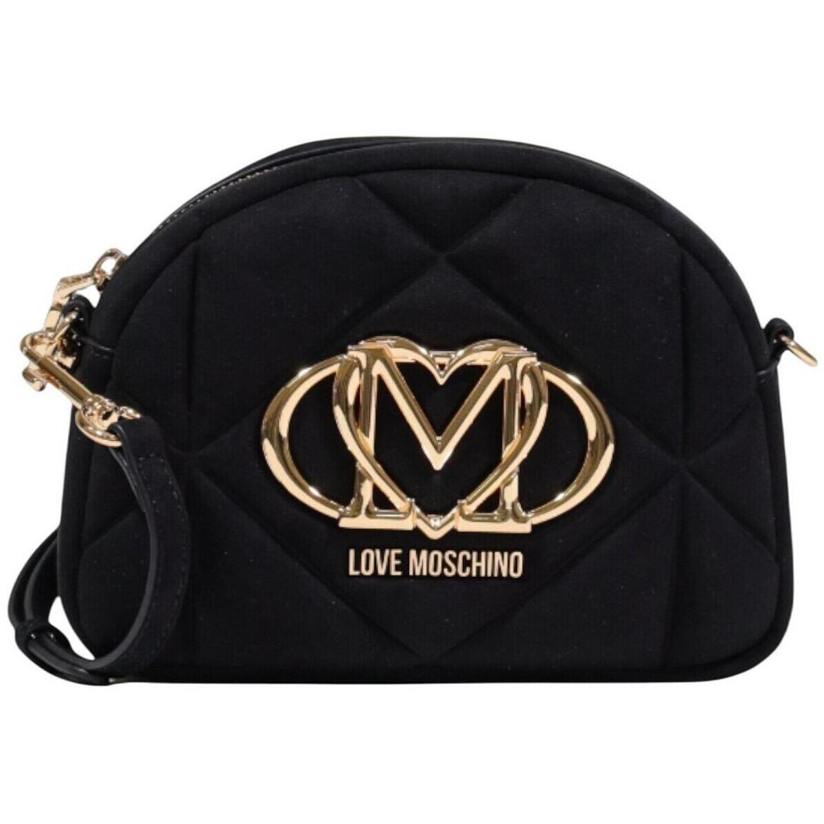 Love Moschino  BORSA VELOUR PL JC4315PP0N  Černá