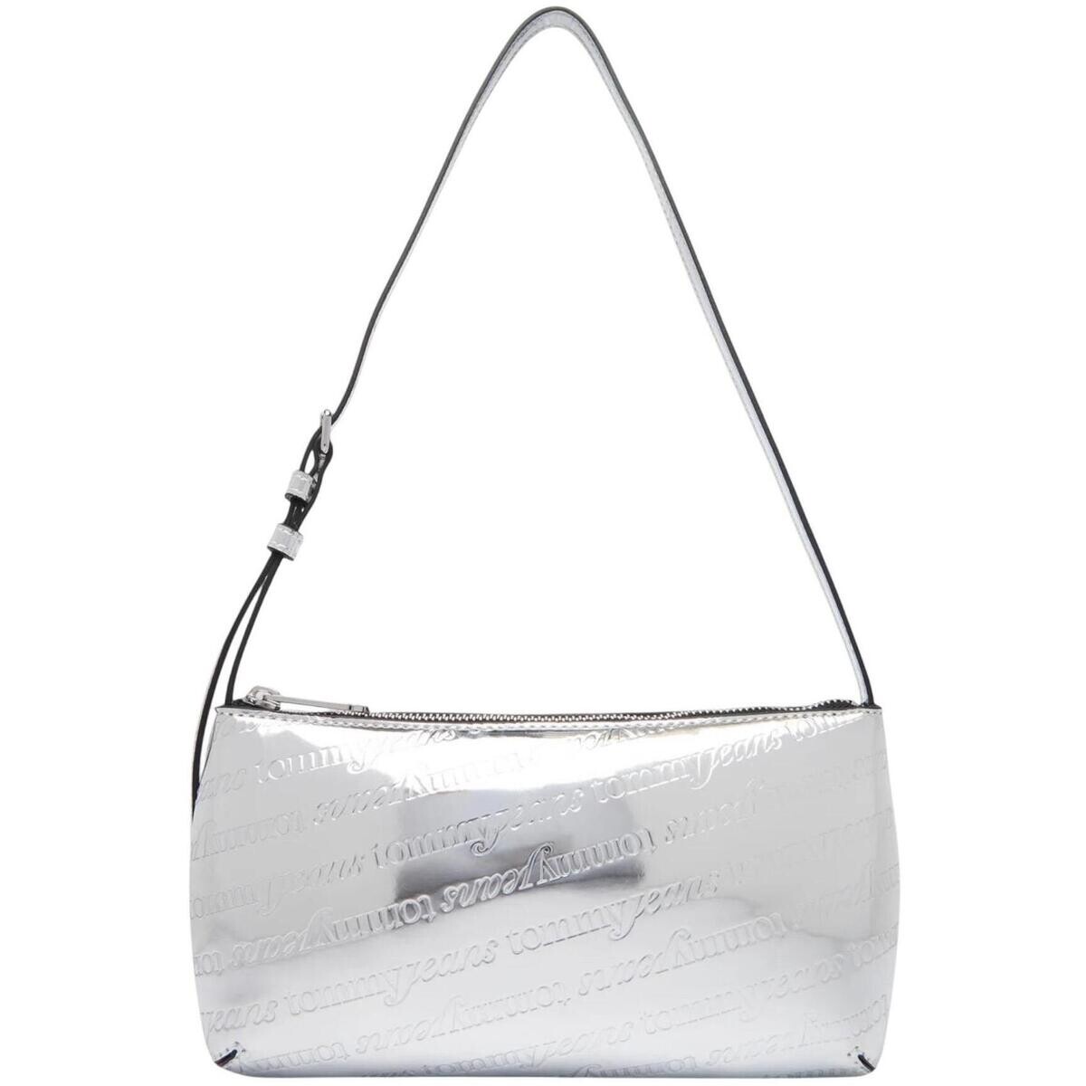Tommy Hilfiger  TJW MUST METALLIC SHOULDER AW0AW18009  Stříbrná