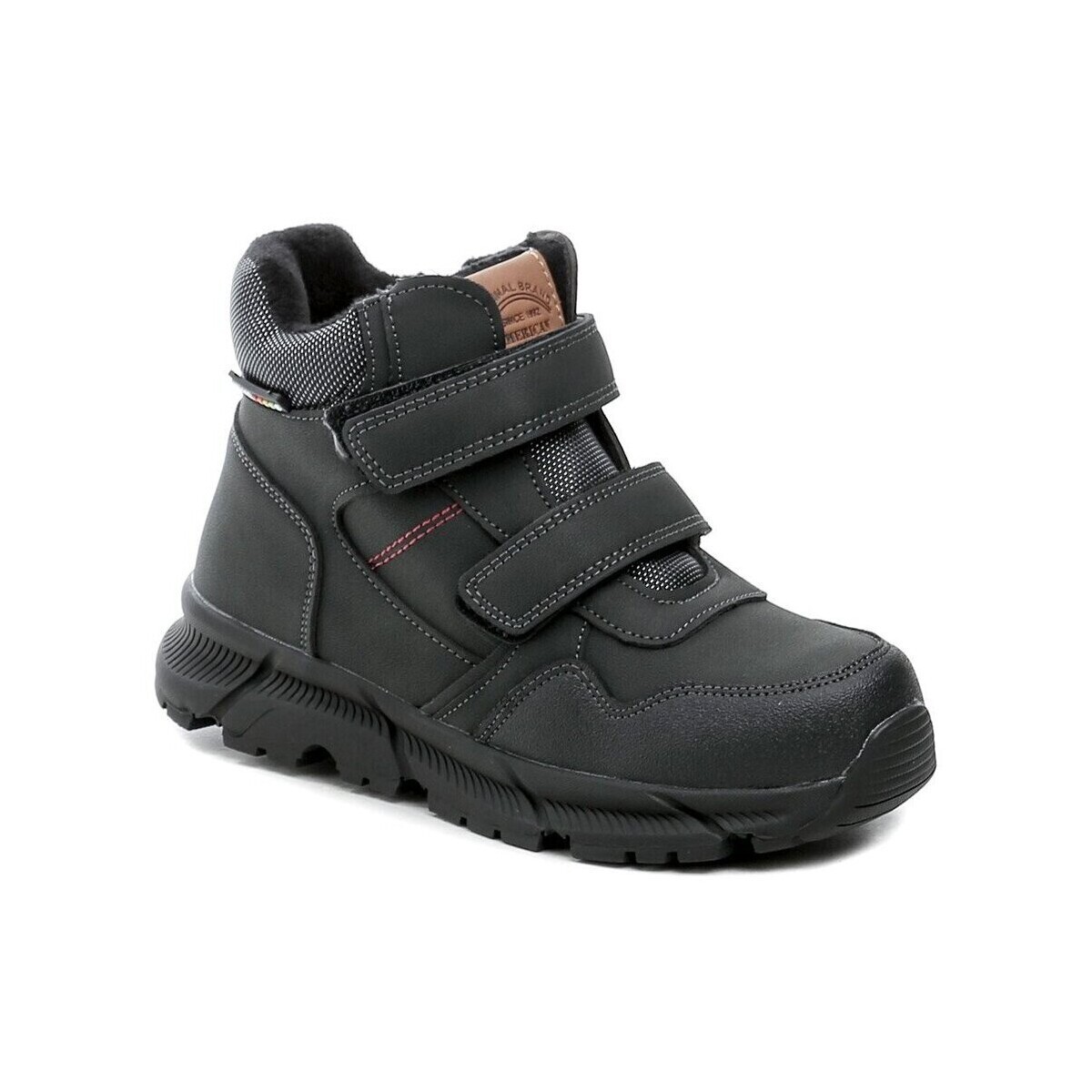 American Club  XD141 černé dětské zimní boty  Černá