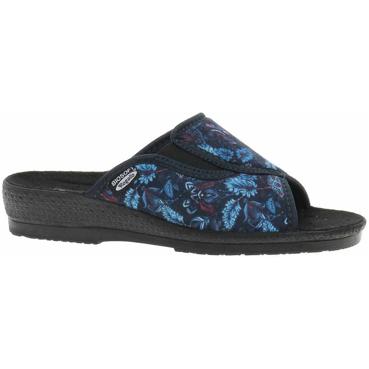 Rejnok Dovoz  Dámské domácí pantofle Rogallo 7101-027 modrá  Modrá