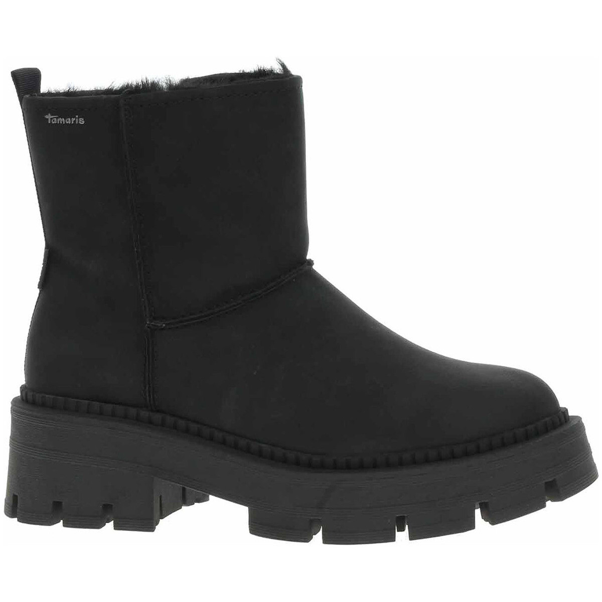 Tamaris  Dámské polokozačky  1-26439-43 black  Černá