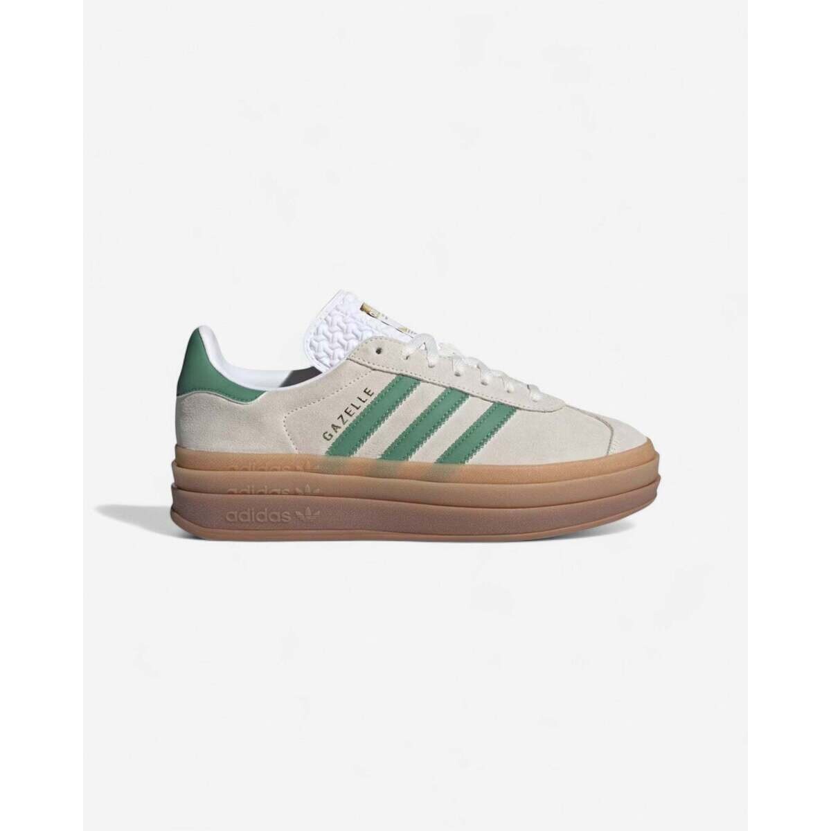 adidas  Gazelle Bold Off White Preloved Green (Women's)  Zelená