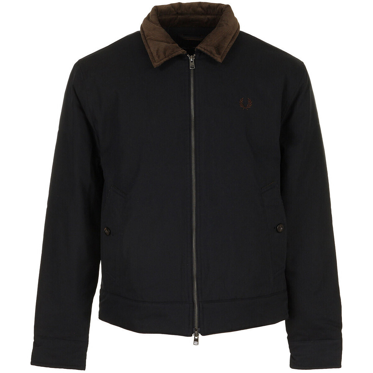 Fred Perry  Cotton Caban Jacket  Modrá