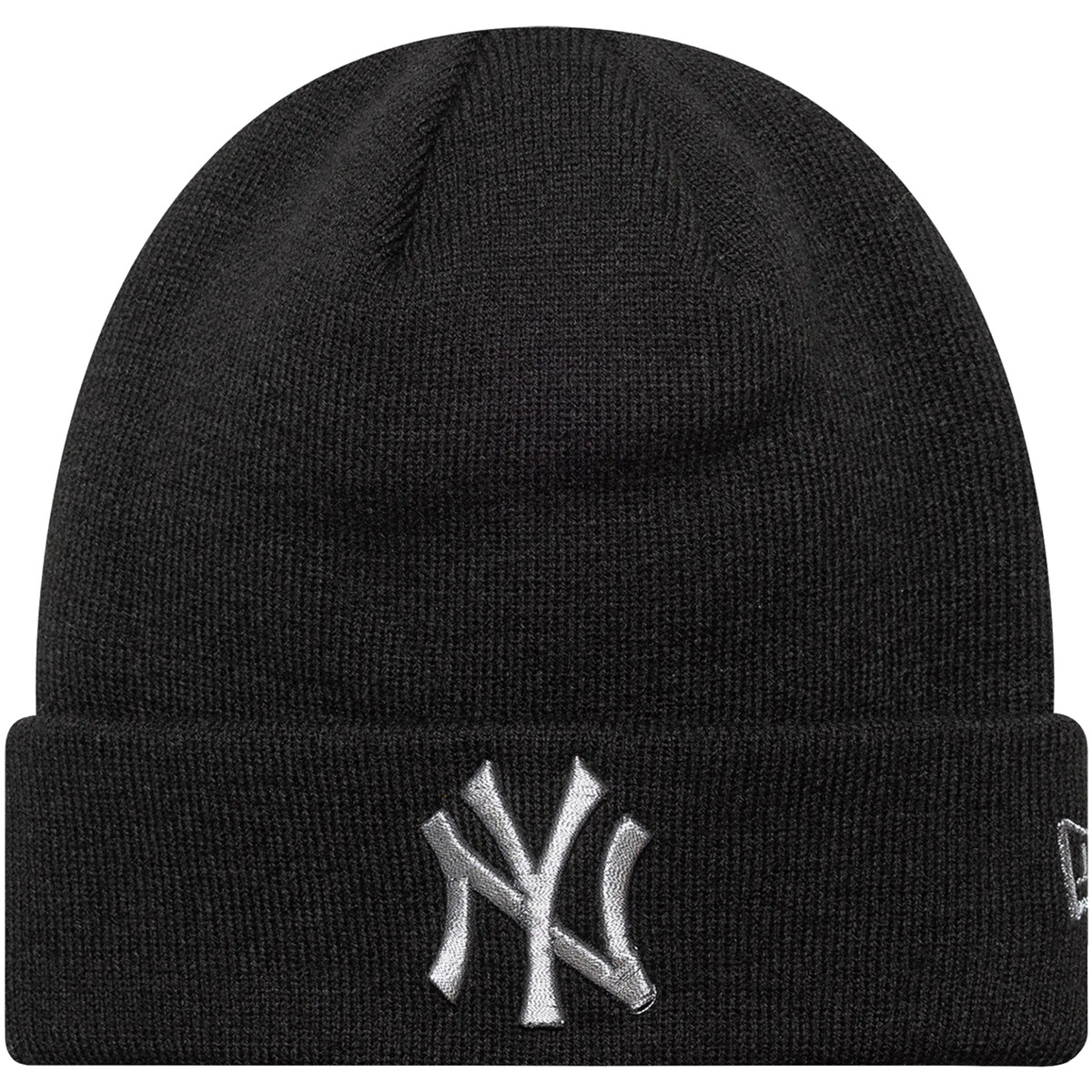 New-Era  Metallic Beanie New York Yankees Hat  Černá