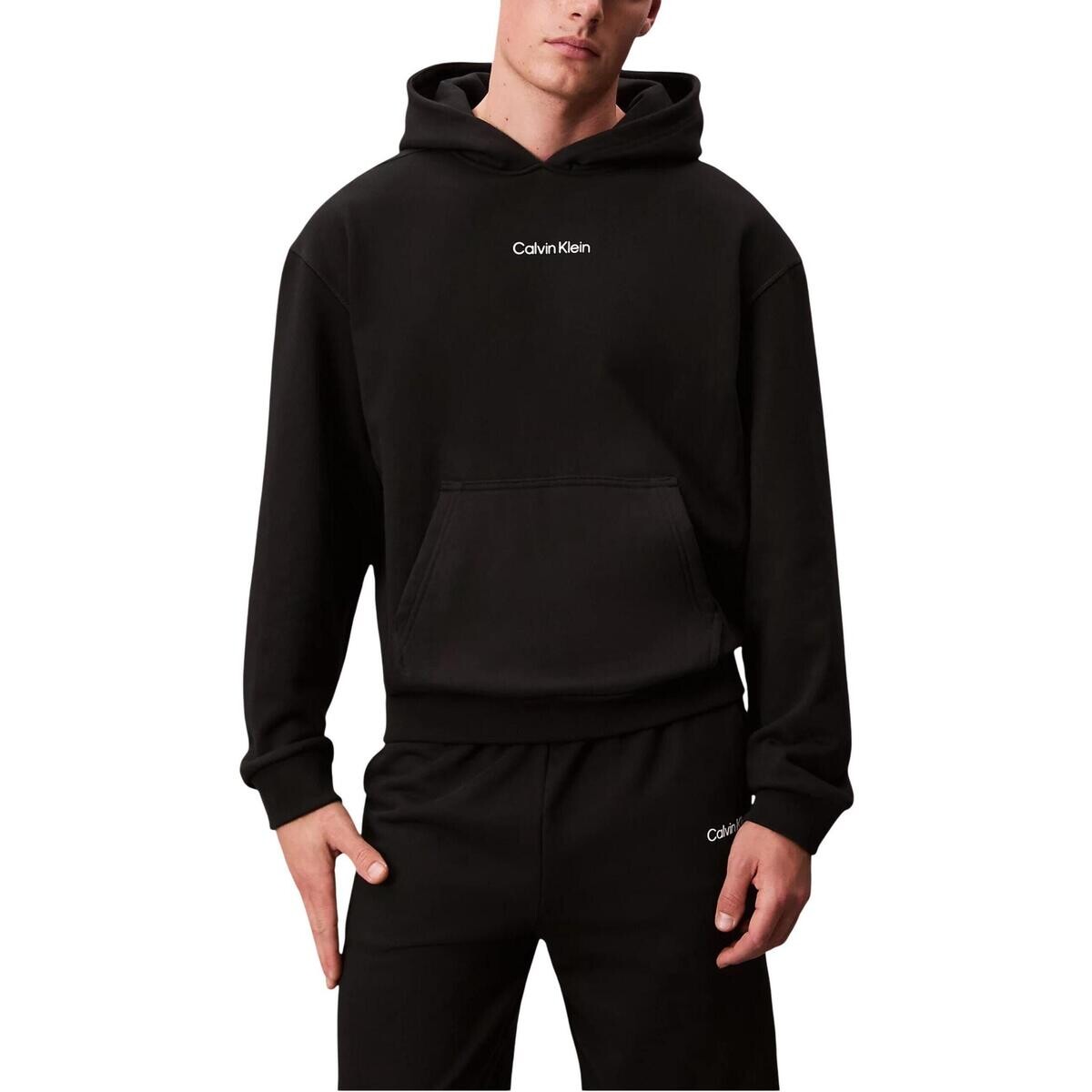 Calvin Klein Sport  LIFESTYLE PULLOVER H LVGMF5W302  Černá