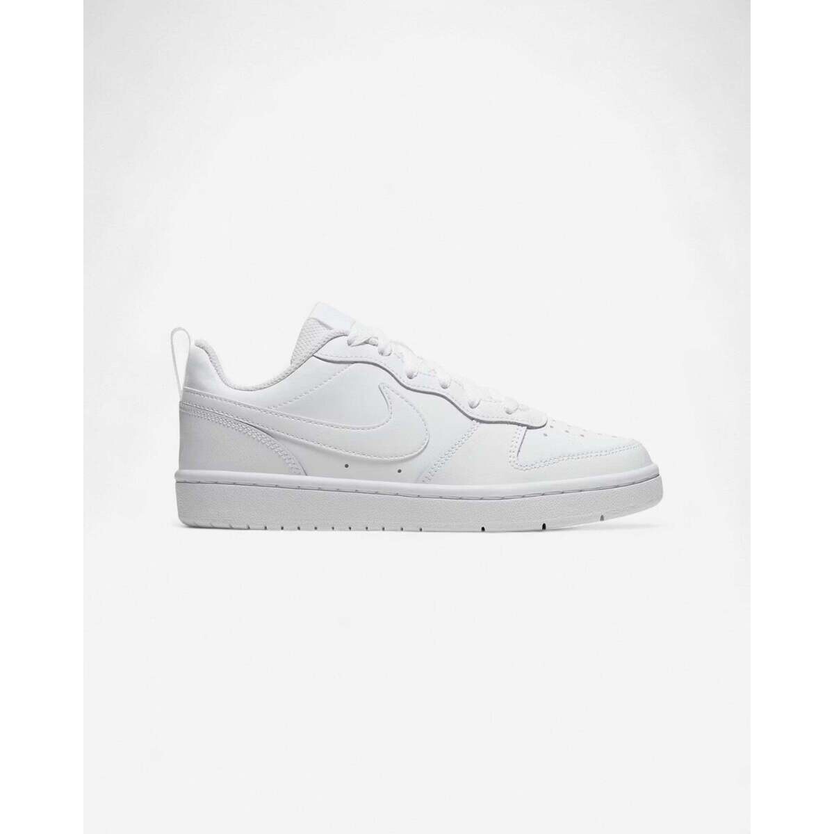 Nike  Court Borough 2 White (GS)  Bílá