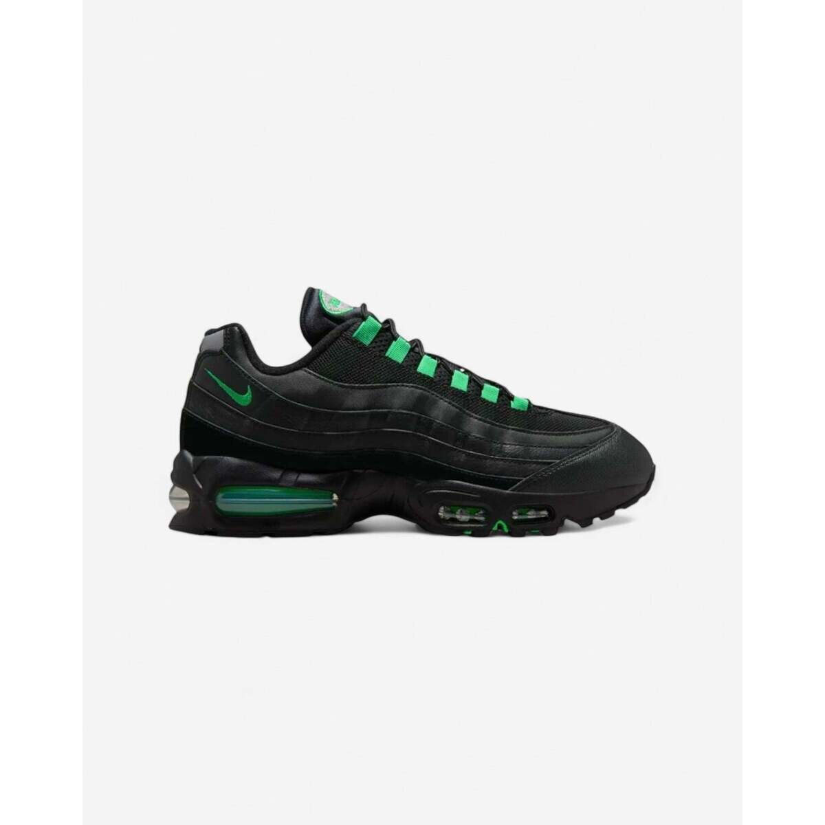 Nike  Air Max 95 OG Big Bubble Black Green Shock  Černá