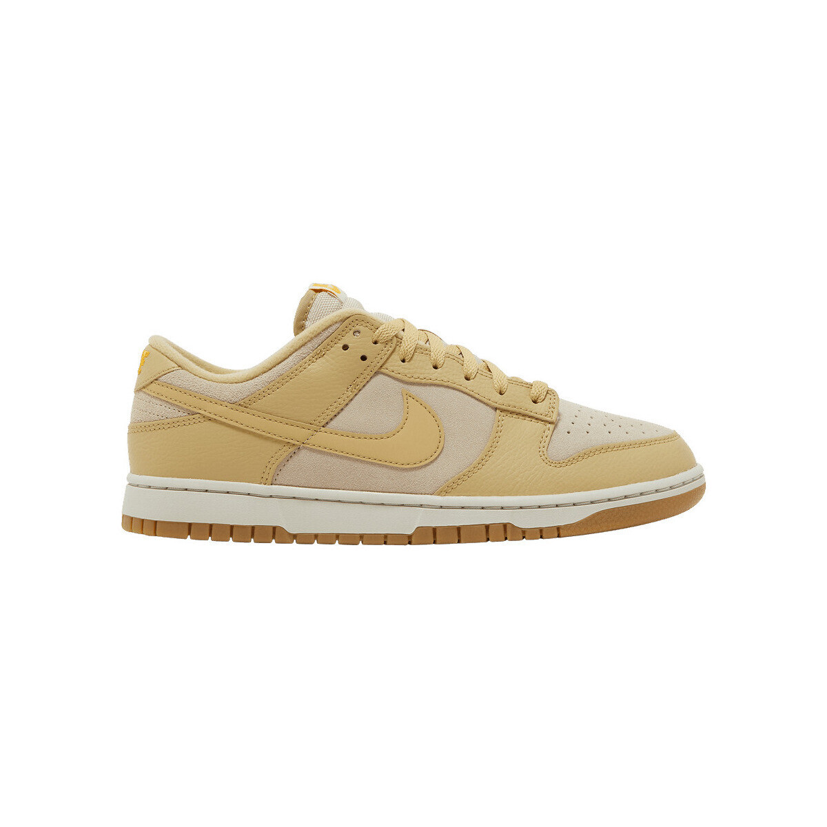 Nike  Dunk Low Khaki Suede Gum  Bílá