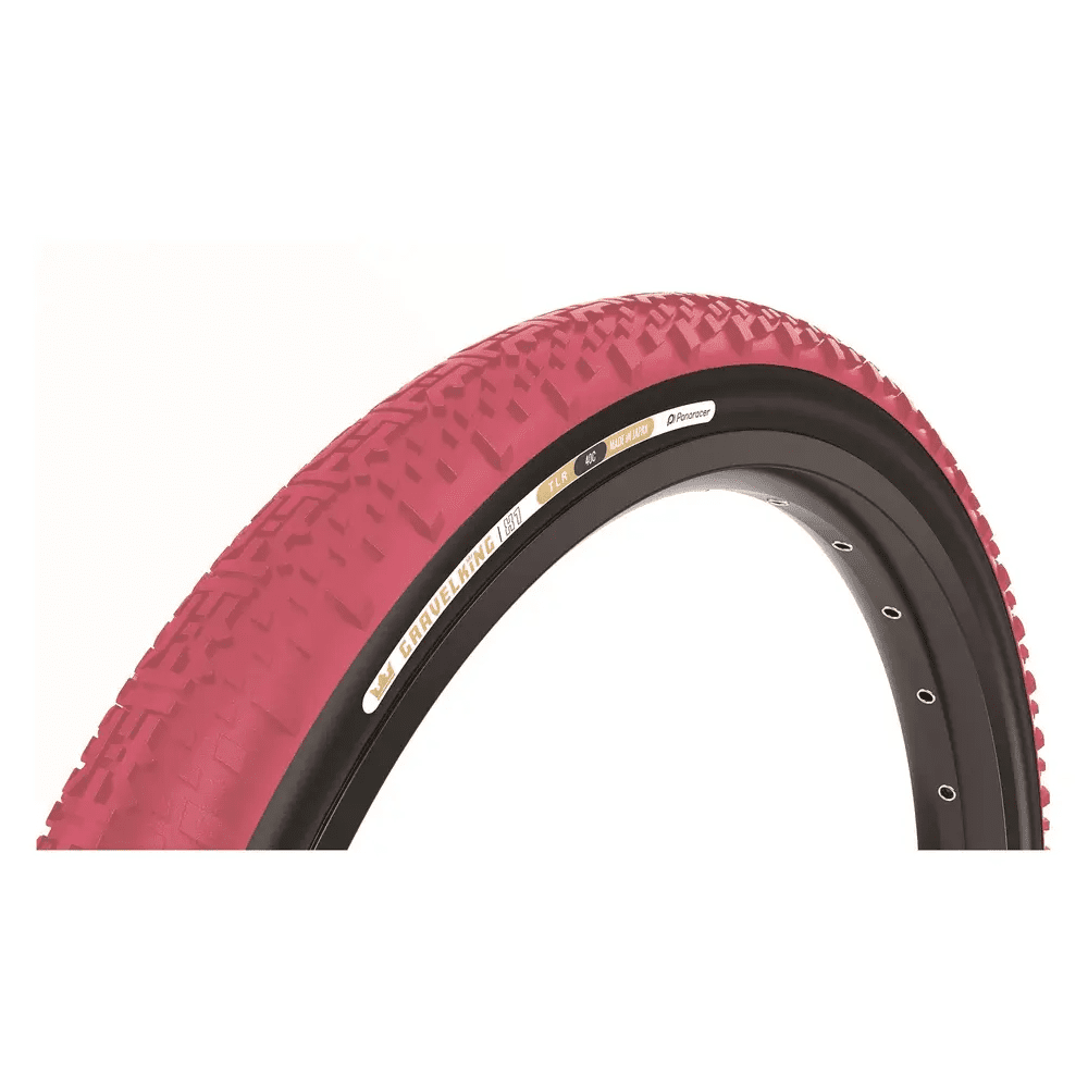 Plášť Panaracer Gravelking X1 - cranberry/černá Šířka: 700x40