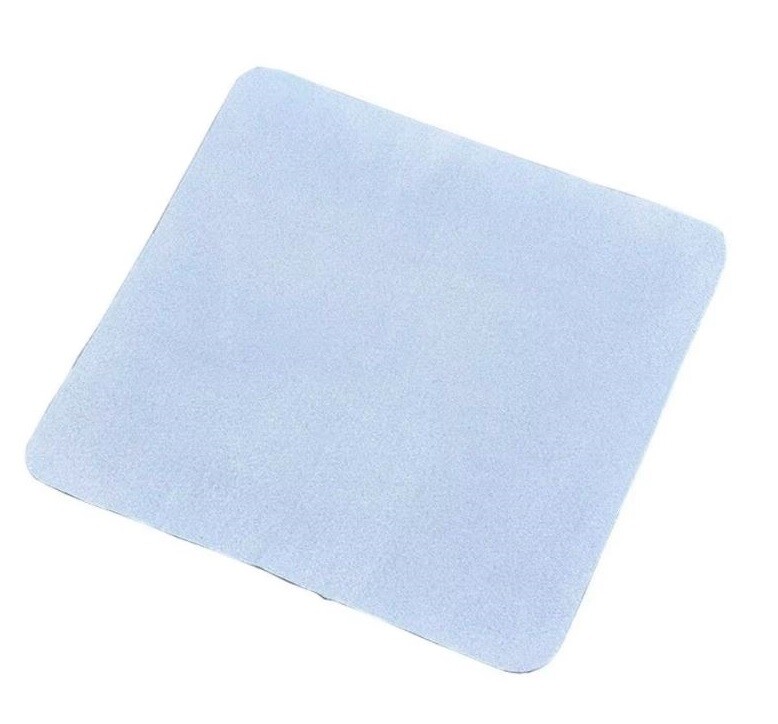 Hadřík na brýle z mikrovlákna - Modrý, 1 kus