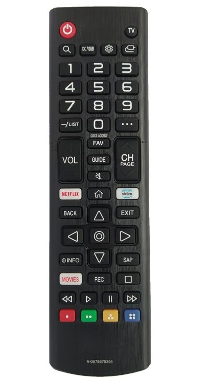 Eclipsera Náhradní dálkový ovladač AKB75675304 pro LG TV