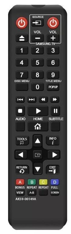 Eclipsera Náhradní dálkový ovladač AK59-00149A pro Samsung TV