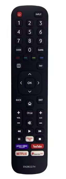 Eclipsera Náhradní dálkový ovladač EN2BO27H pro Hisense Smart TV