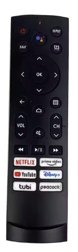 Eclipsera Náhradní dálkový ovladač ERF3A90 pro Hisense Smart TV