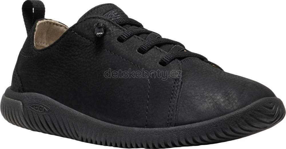 Dětské celoroční boty Keen KNX LACE YOUTH triple black Velikost: 32-33