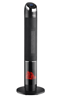 Teplovzdušný ventilátor s imitací krbu TEESA TSA9017, keramický