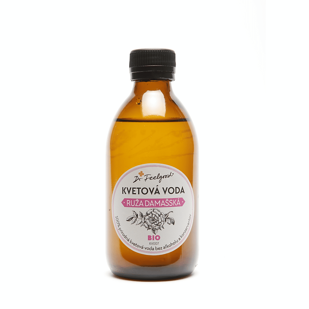 Květová voda z damašské růže BIO - 250 ml - Dr. Feelgood