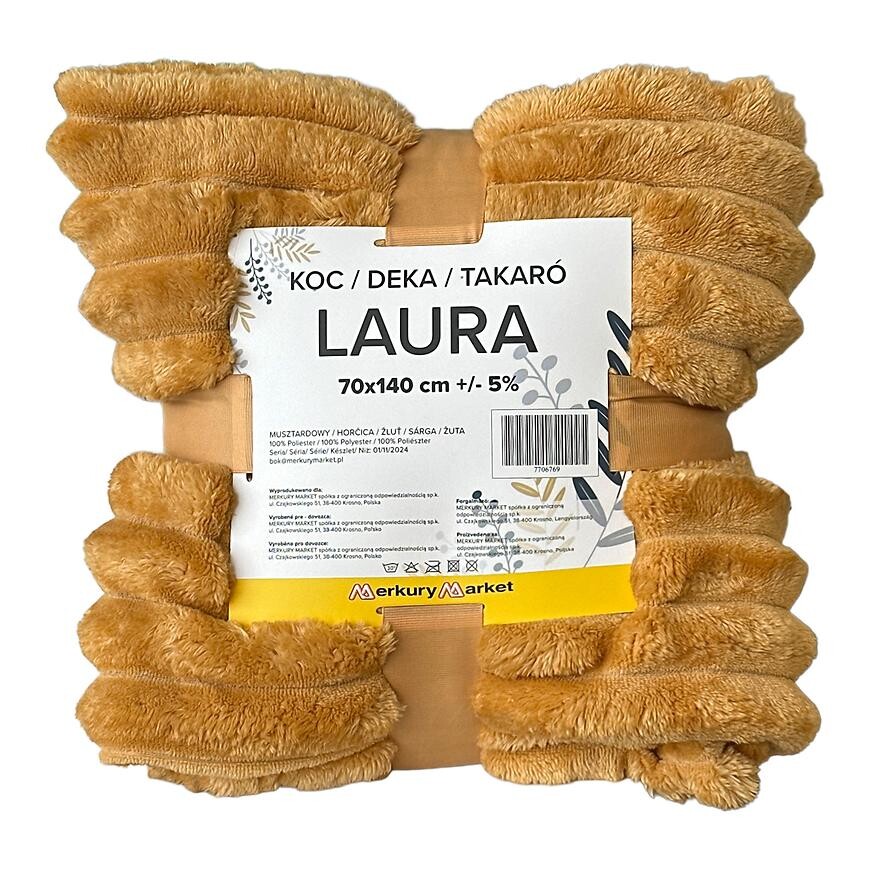 Deka Laura 70x140 cm 9 hořčicová