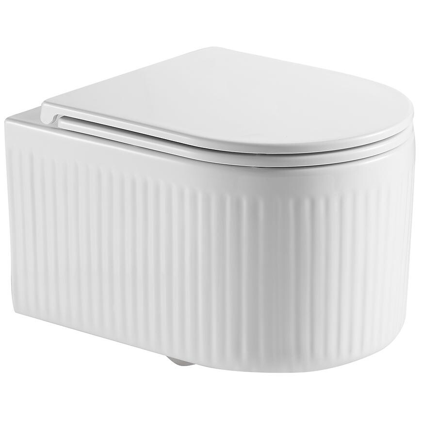 Závěsná mísa Elmo s vířivkou, sa sjedalom s mekim zatvaranjem