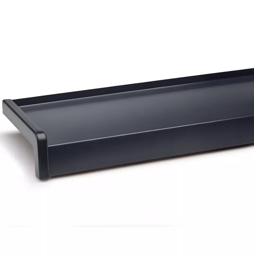 Ocelový parapet antracit 25X120