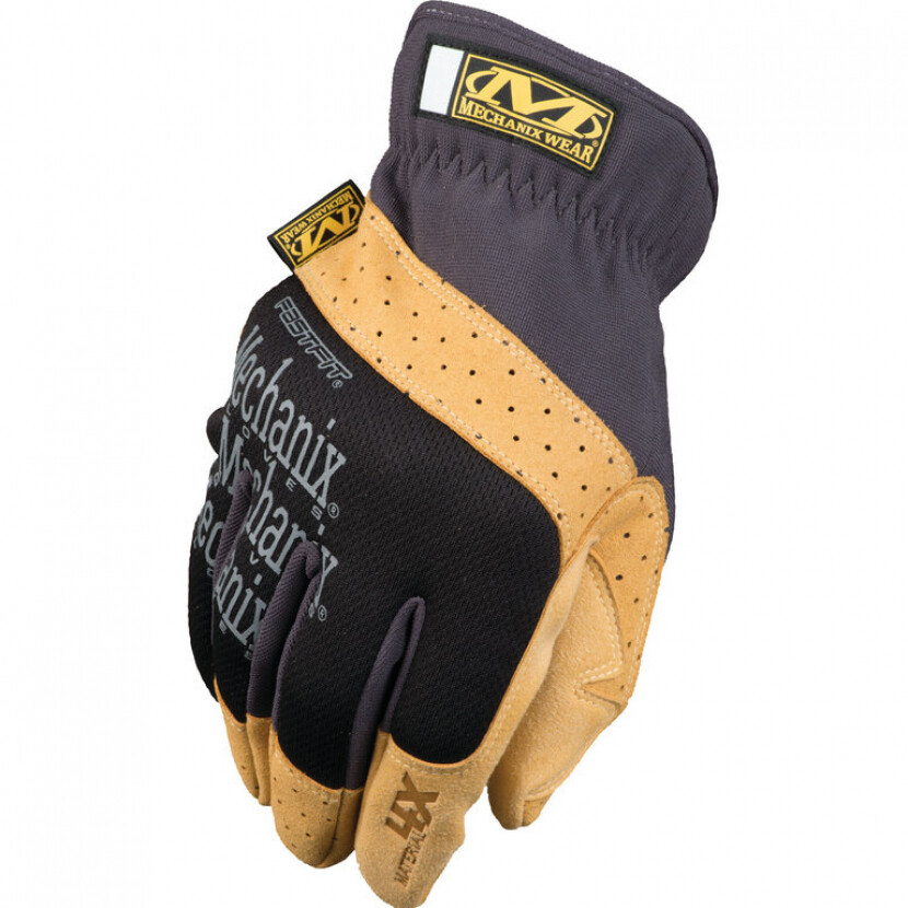 Rukavice Mechanix Wear FastFit Material4X - béžové-šedé, S