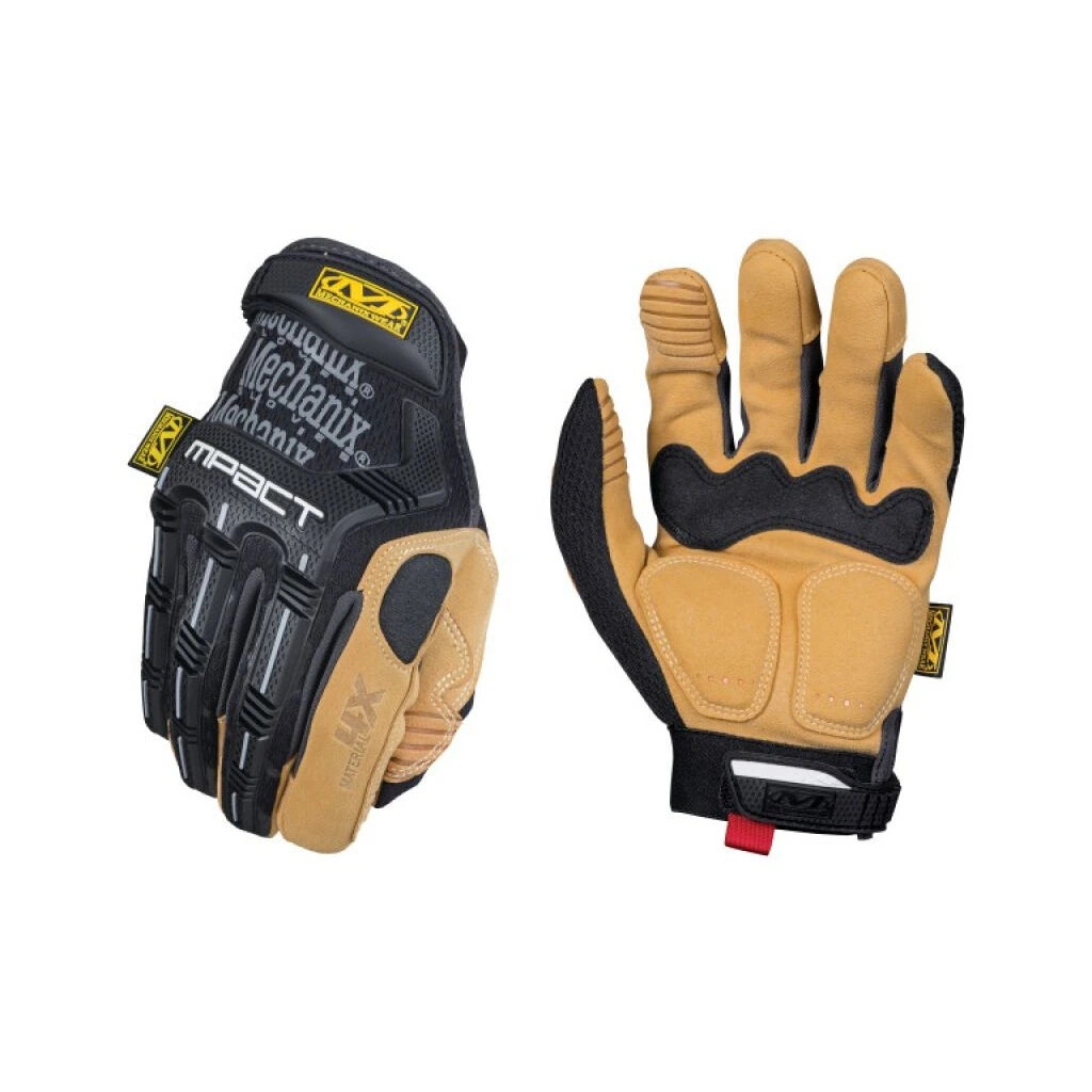 Rukavice Mechanix Wear M-Pact Material4X - černé-béžové, XL