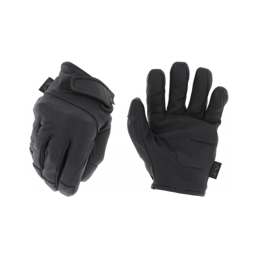 Rukavice Mechanix Wear Leather Needlestick Law Enforcement - černé, M