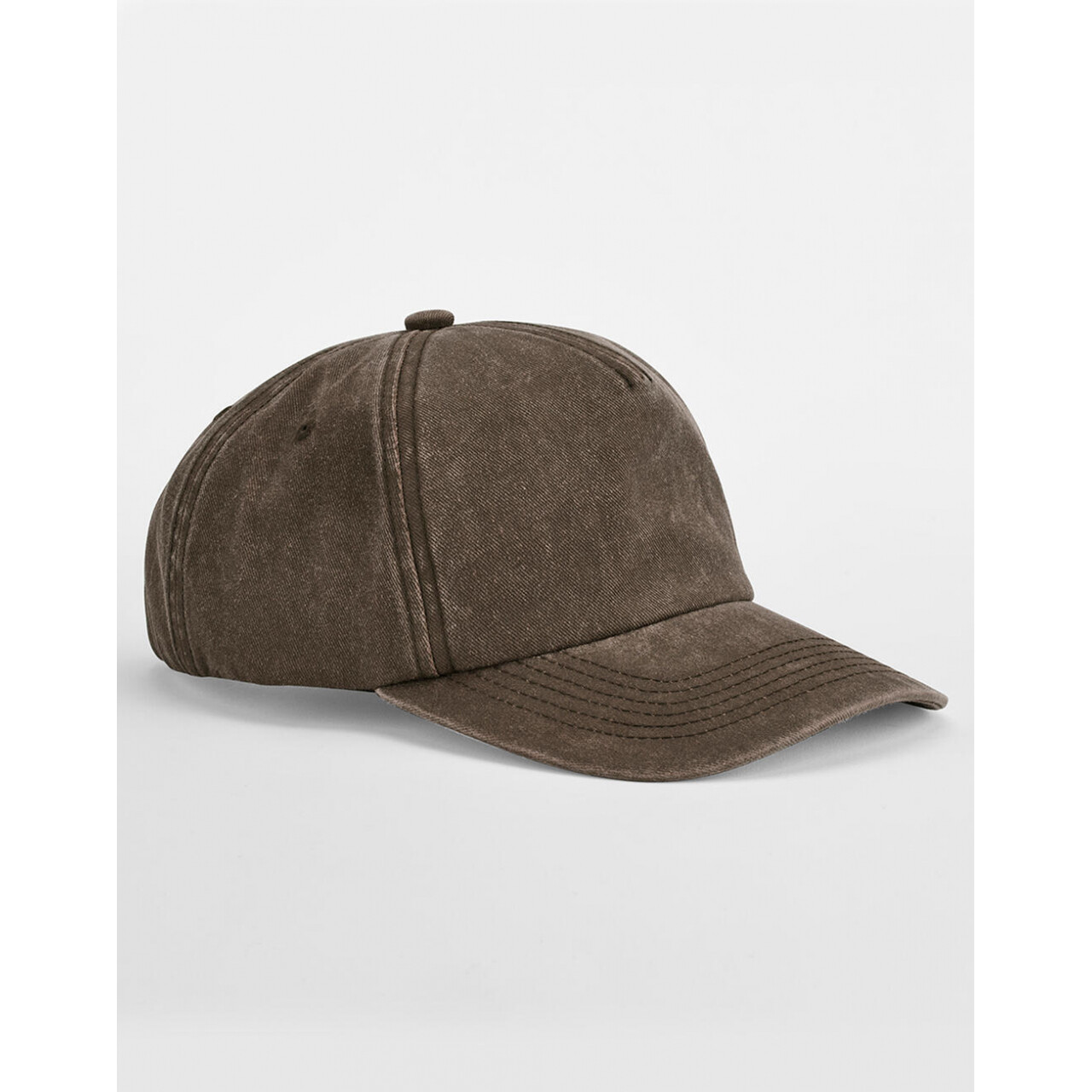 Kšiltovka Beechfield Vintage - hnědá