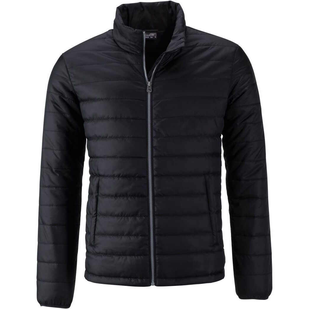 Bunda prošívaná James and Nicholson 1120 - černá, S