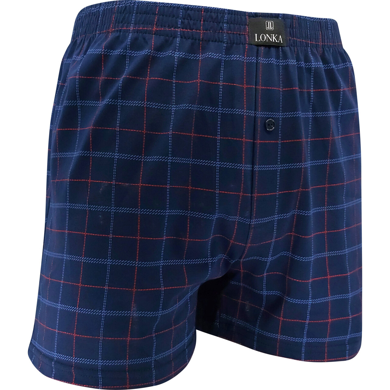 Trenýrky Lonka Karel KOSTKA - navy-modré, M