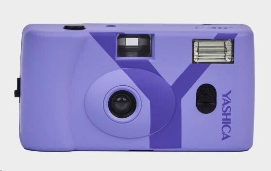 YASHICA MF-1 Snapshot Art Camera (Lavender) - analogový fotoaparát