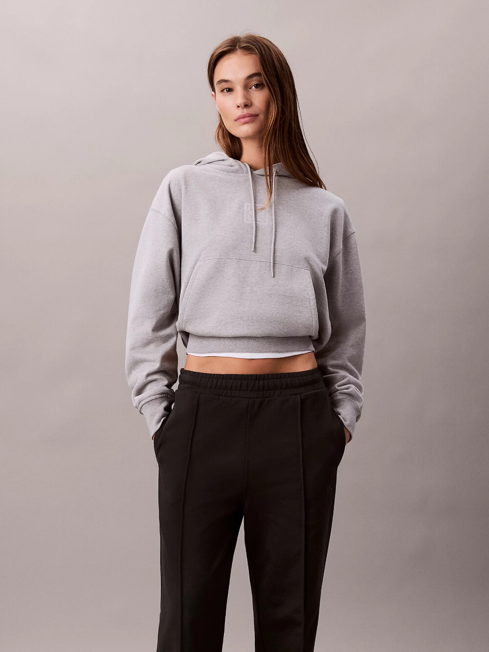 Calvin Klein dámské černé tepláky LV047B240GUB1 XS